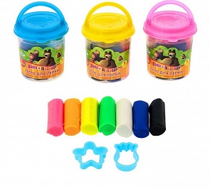 Тесто для лепки - Маша и медведь - в ведре (Multiart, 1557PD-MMsim)